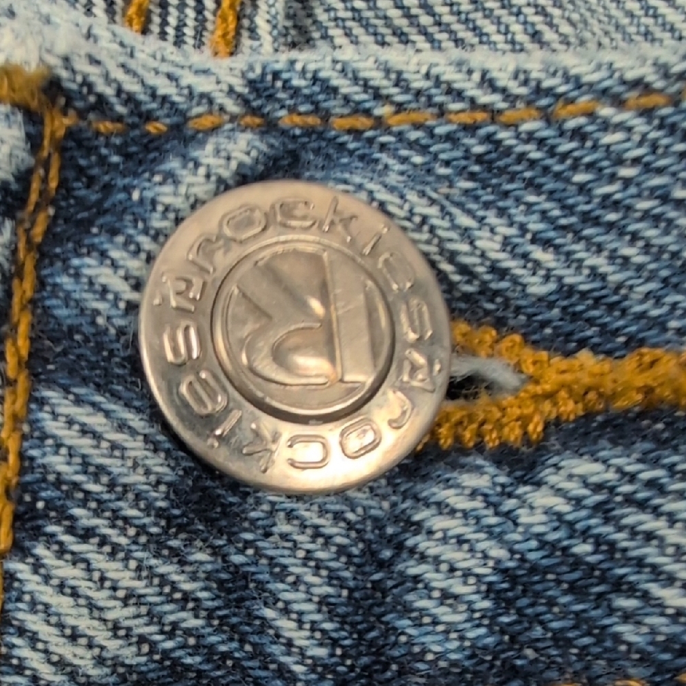 Vintage Rockies High Waisted Western Straight Leg Jeans - Size 19R​ - Picture 5 of 11